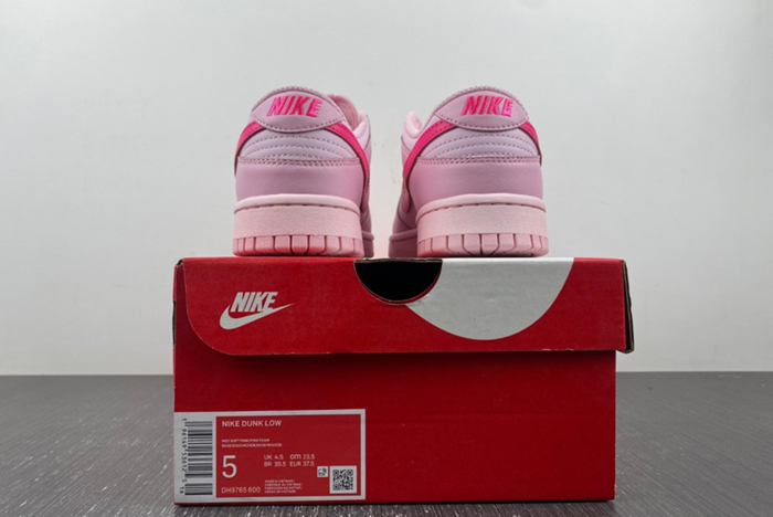 Nike Dunk Low Triple Pink (GS) - DH9765-600