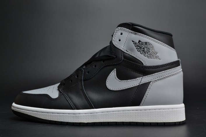 AIR JORDAN 1 RETRO HIGH OG "SHADOW" black mens 555088-014