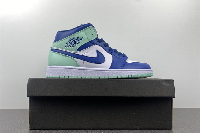 AJ1 AIR JORDAN 1 MID  " Blue Mint "554724-413
