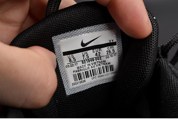 Nike Air More Uptempo "Tri-Color" black-Grey-White mens 921948-002