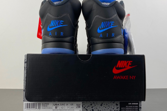 Awake NY x Air Jordan 5 Racer Blue DV4982-004