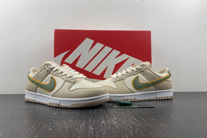Nike Dunk Low Pale Ivory Oil Green FQ6869-131