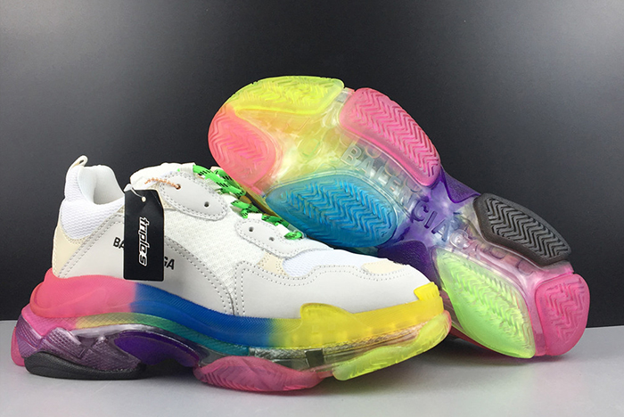 BALENCIAGA TRIPLE S TRAINER - BALENCIAGA -WHITE 544351 W09E1 1895