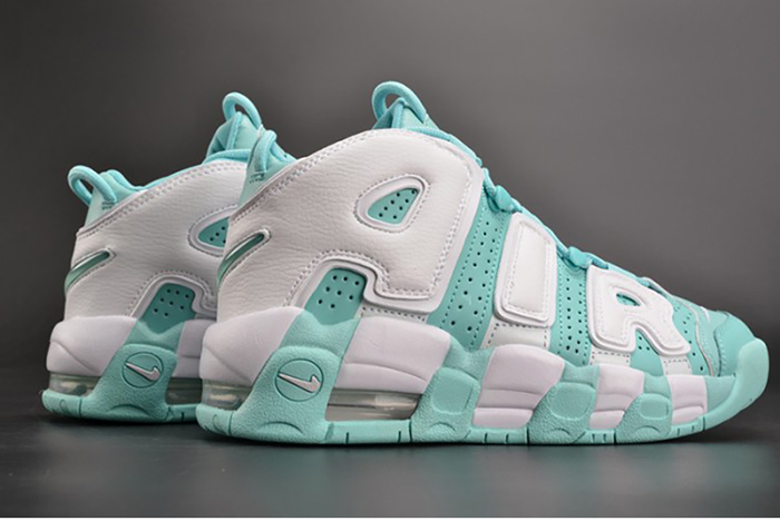 Nike Air More Uptempo GS "Island Green" womens 415082-300