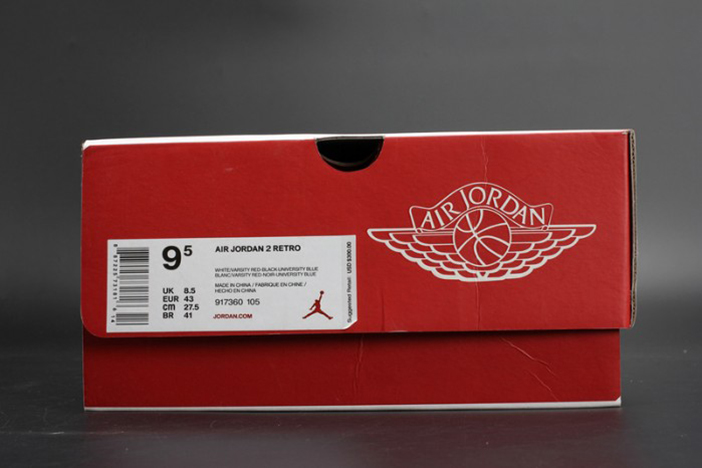 AIR JORDAN 2 RETRO UNC"Alumni" mens 917360-105