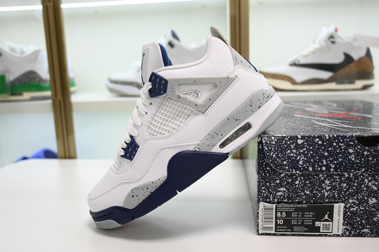 Jordan 4 Retro Midnight Navy Men