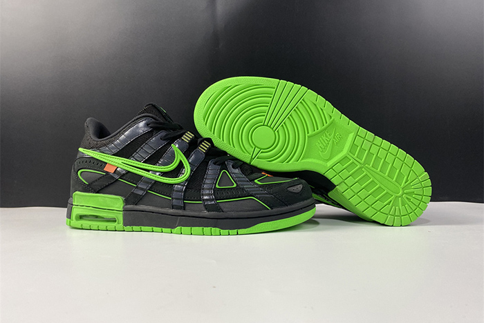 Nike Air Rubber Dunk Off-White Green Strike Men