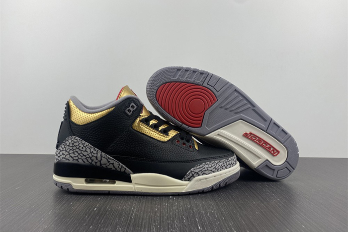 Air Jordan 3 WMNS “Black Gold” CK9246-067