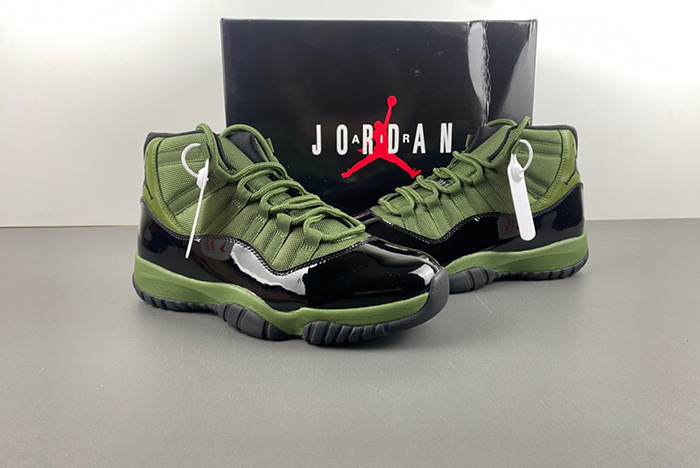 Air Jordan 11 navy green CT8012-300