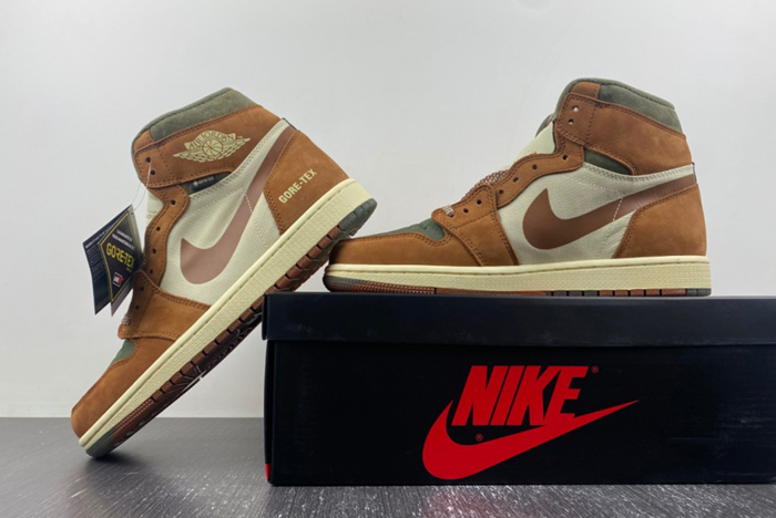 Air Jordan 1 Element Tackles a Tan and Olive Palette DB2889-102