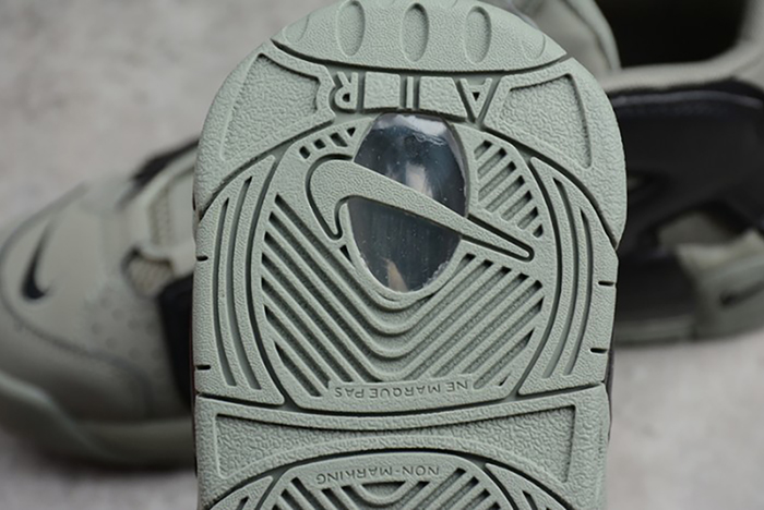 NIKE Air More Uptempo "Dark Stucco" Dark Stucco/Black womens 415082-007