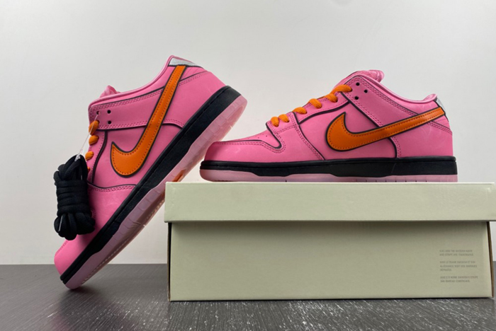 The Powerpuff Girls Nike SB Dunk Low Blossom FD2631-600
