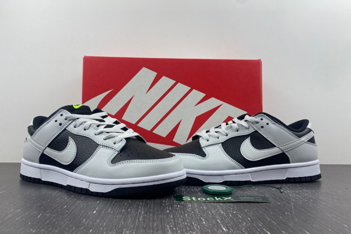 Nike Dunk Low Grey Panda Volt - FD9756-001