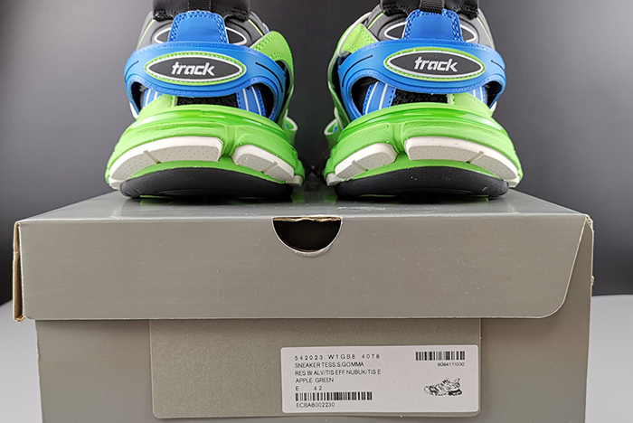 BALENCIAGA SNEAKER TESS.S.GOMMA W1GB8 4078 APPLE GREEN