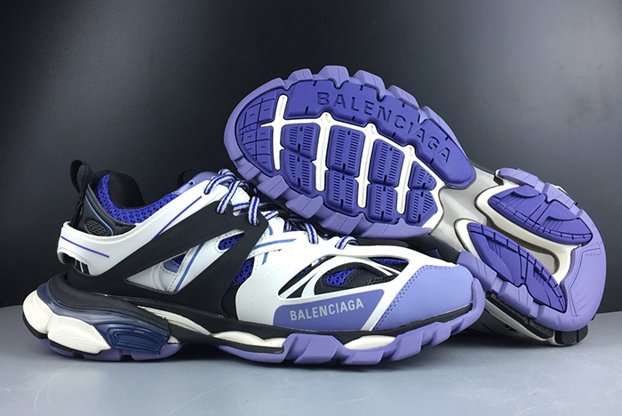 BALENCIAGA TRACK PURPLE WHITE GREY 542023 W1GB1 8322