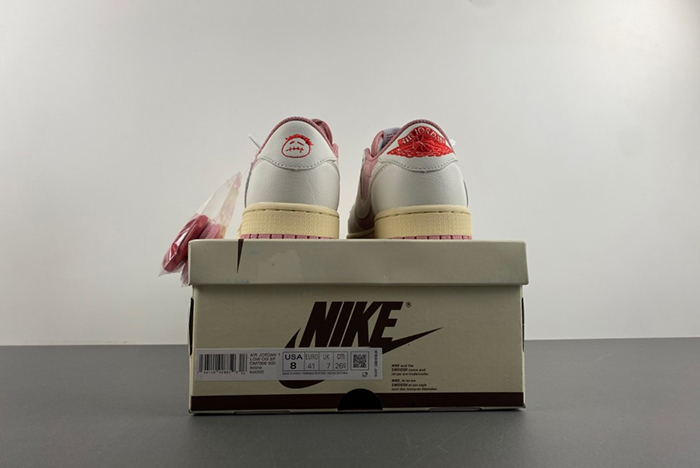 Travis Scott x Air Jordan 1 Low OG PINK  DM7866-600
