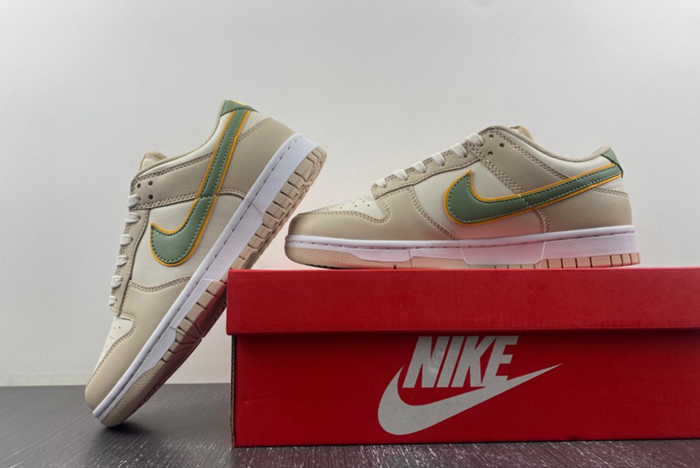 Nike Dunk Low Pale Ivory Oil Green FQ6869-131