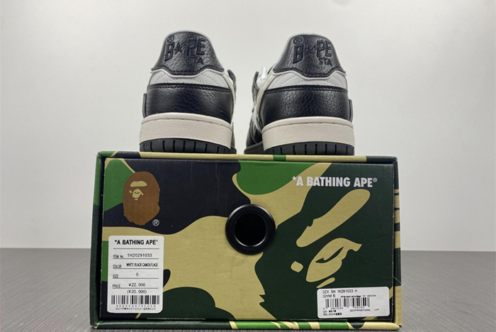 A Bathing Ape Bape SK8 Sta Black