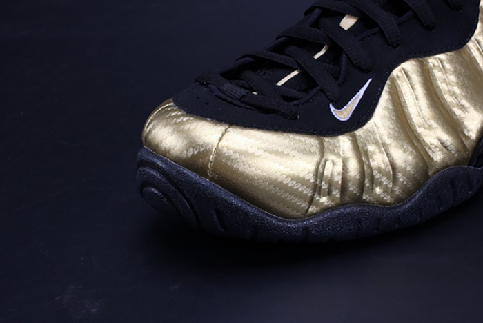Air Foamposite Pro "Metallic Gold" Black mens 624041-701