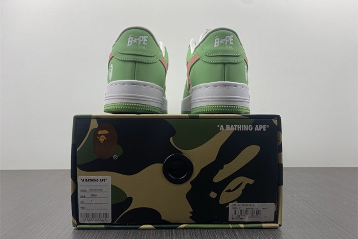 A Bathing Ape Bape Sta Pastel Green