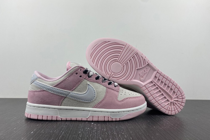 Nike Dunk Low Pink Foam/Pure Platinum-Phantom DV3054-600 DV3054-600