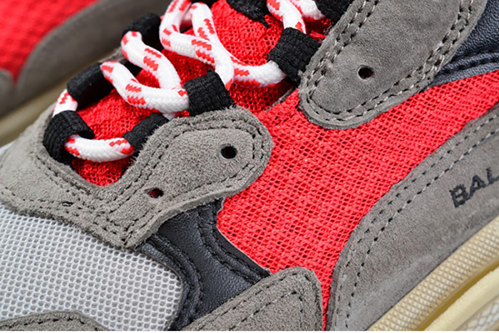 BALENCIAGA TRIPLE S TRAINER RED/ BLUE/ YELLOW 490673-W06E3-4365