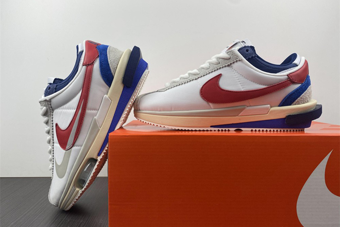 Sacai x Nk Zoom Cortez 4.0 DQ0581-100
