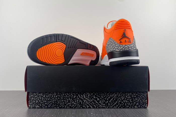 Air Jordan 3 Retro "Orange" AJ3 CT8532-801