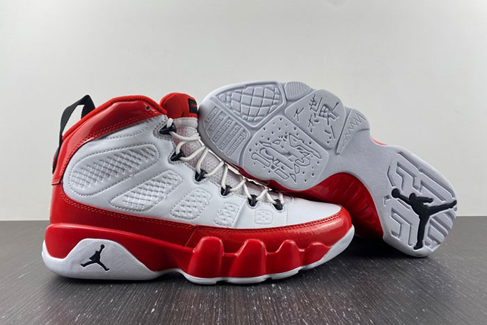 AIR Jordan 9 Retro White Gym Red 302370-160