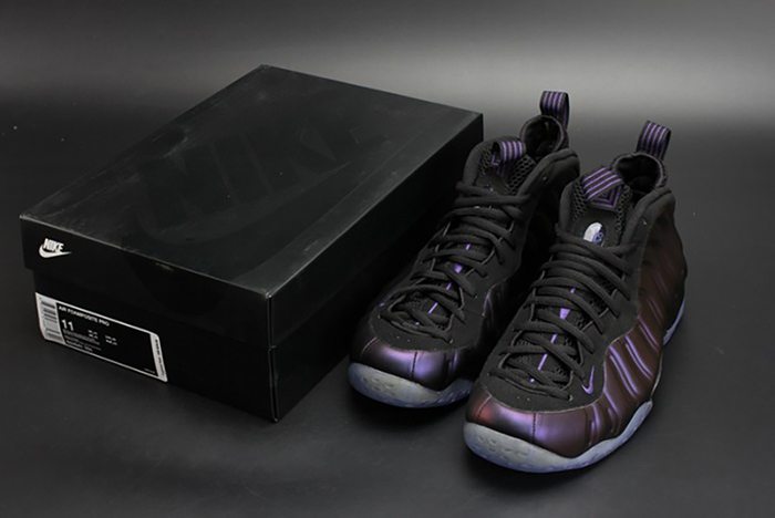 Nike Air Foamposite One "Eggplant" Black/ varsity purple mens 314996-008