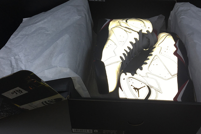 AIR JORDAN 7 REFLECTIVE CARDINAL BV6281-006