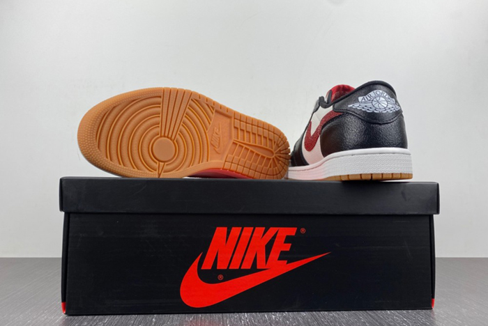 Air Jordan 1 Low AJ1 Black White Red DZ0798-108