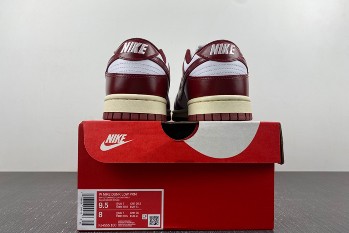Nike Dunk Low PRM Vintage Team Red (Women