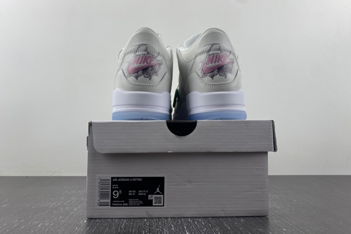 Air Jordan 3  WHITE FN0344-666