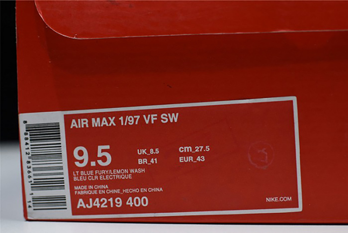 Nike Air Max 1/97 Sean Wotherspoon AJ4219-400