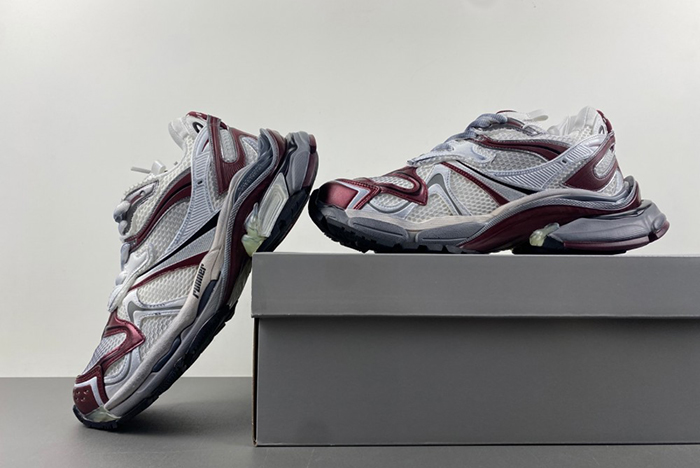 Balenciaga 7.5-2 gray wine red 779066 W3RBXP 0312