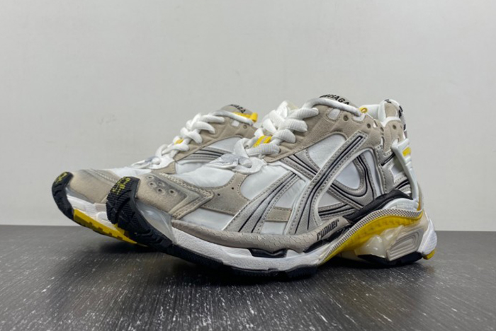 Balenciaga 7.5 yelow white black 772767 W3RNY 9170