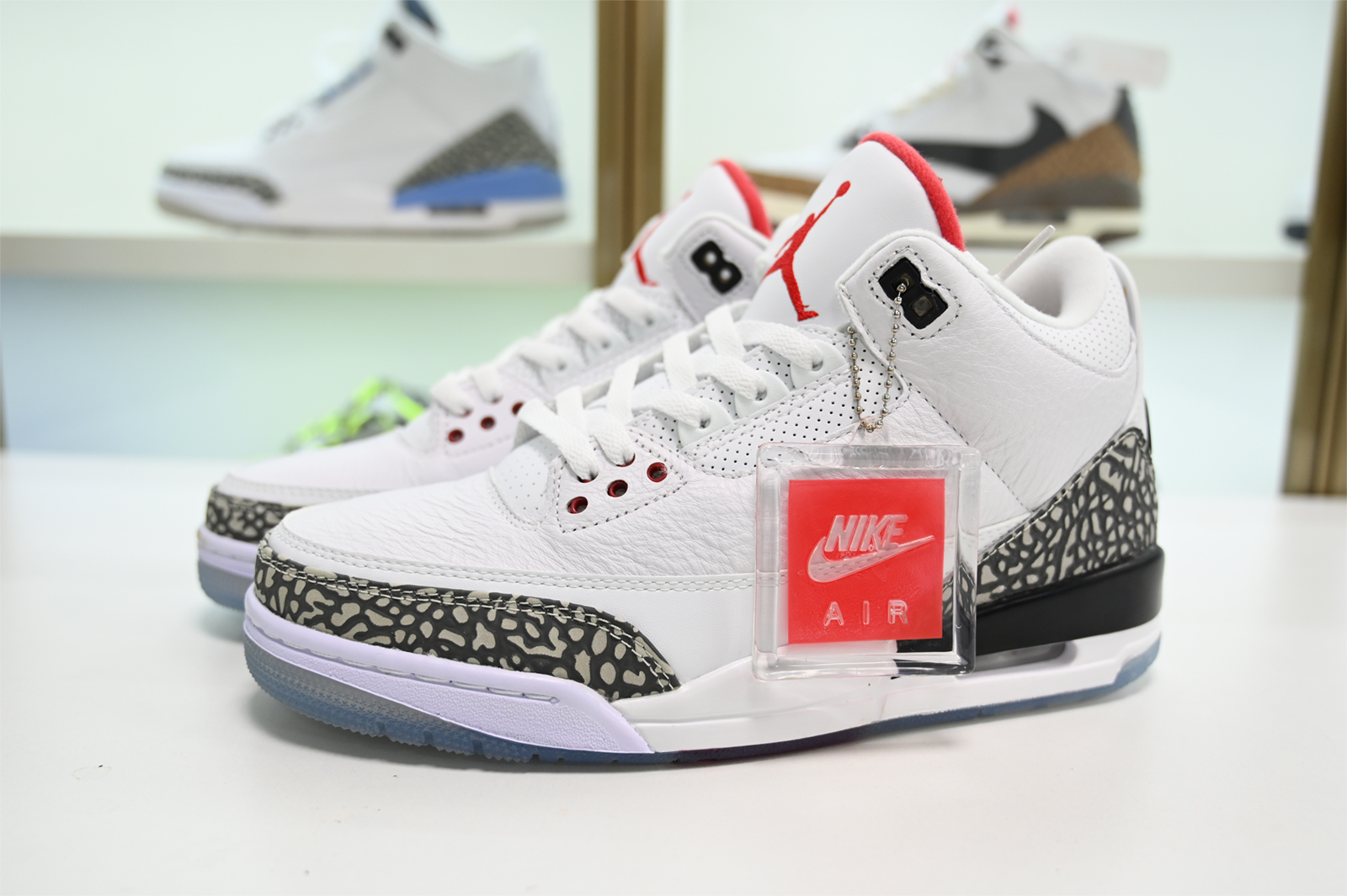 Jordan 3 Retro Free Throw Line White Cement Men