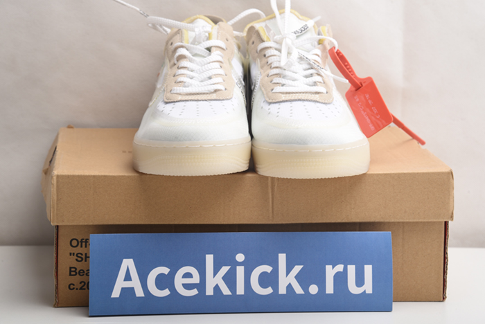 NIKE AIR FORCE 1 LOW Off-White All White AO4606-100