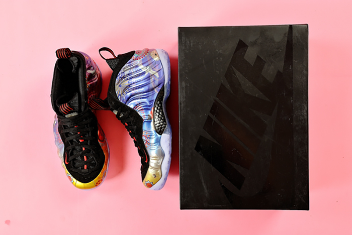 NIKE AIR FOAMPOSITE ONE LNY QS "LUNAR NEW YEAR 2018" AO7541-006