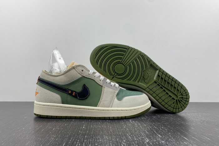 Air Jordan 1 Low Craft SE Sky J Light Olive FD6819-300