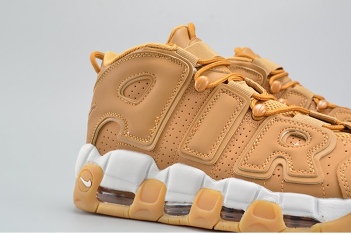 Nike Air More Uptempo PRM "Wheat" Brown mens AA4060-200