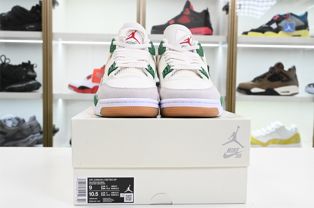 Jordan 4 Retro SB Pine Green - DR5415-103