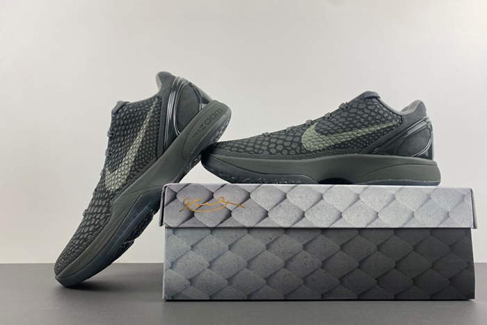 Nike Kobe 6 Black Mamba Collection Fade to Black 869457-007