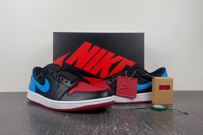 Jordan 1 Retro Low OG UNC to Chicago CZ0775-046