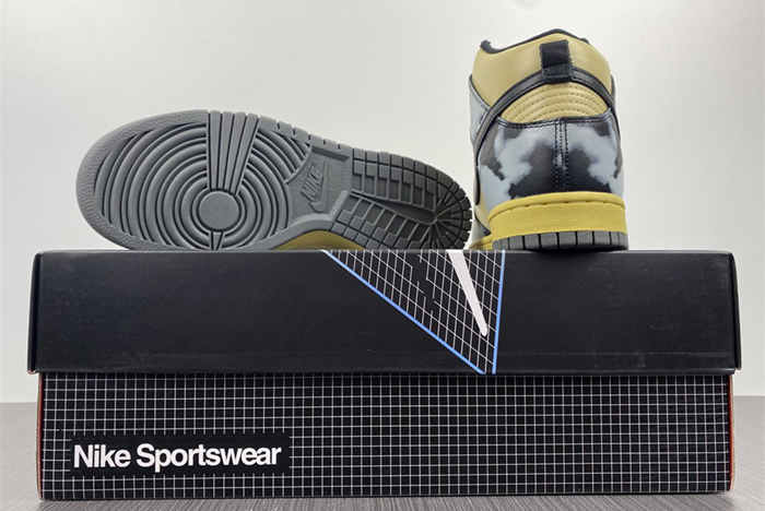 Nike Dunk High 1985 SP "Black Acid Wash" DD9404-700