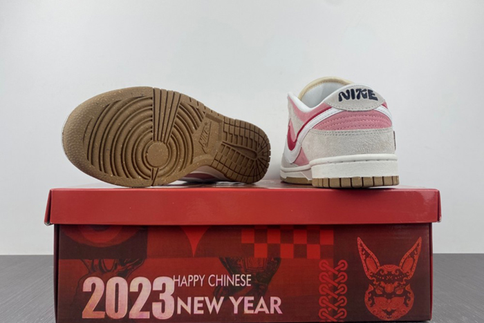 Nike SB Dunk Low SE 85 Double Swoosh Sail Red Pink DO9457-117