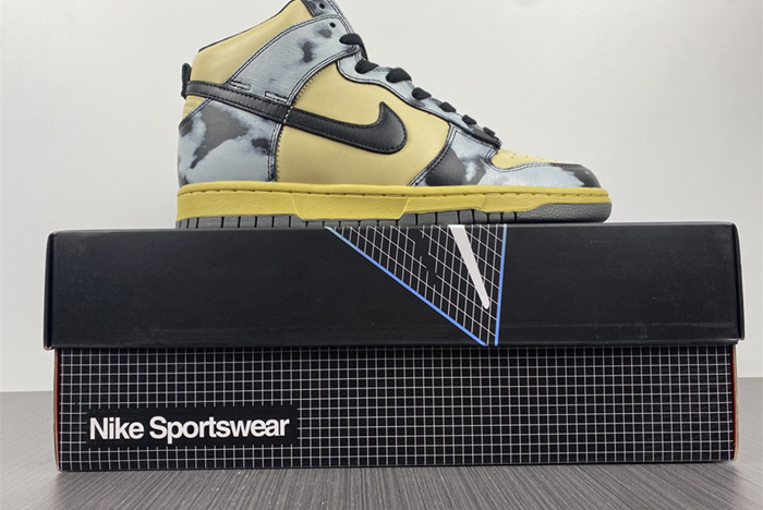 Nike Dunk High 1985 SP "Black Acid Wash" DD9404-700