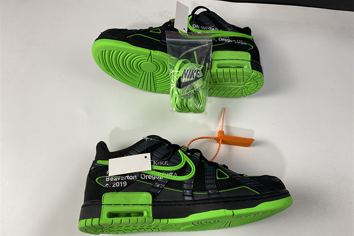 Nike Air Rubber Dunk Off-White Green Strike Men