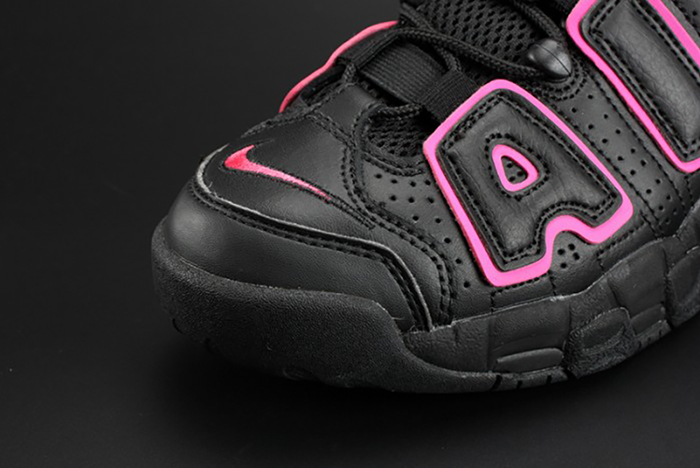 Nike Air More Uptempo GS "Hyper Pink" black/ pink womens 415082-003